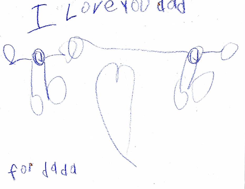 My son's artwork
