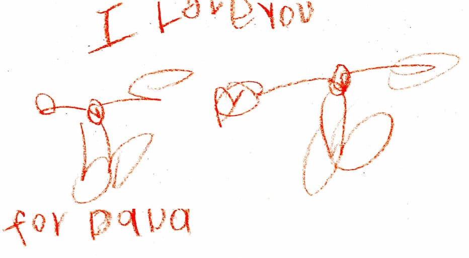 My son's artwork