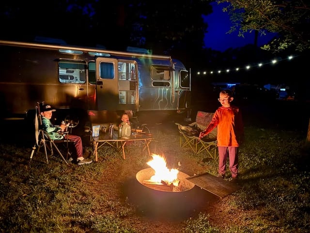Camping at Indiana Dunes State Park