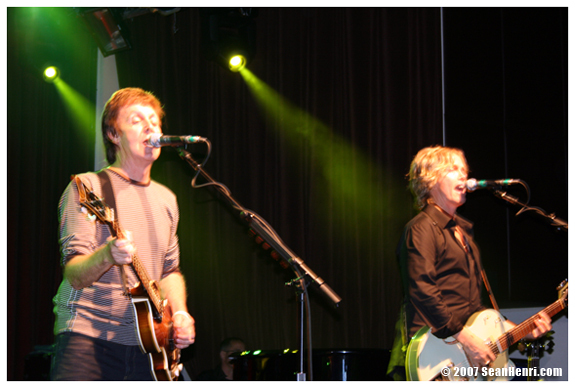 Paul McCartney at the Highline Ballroom