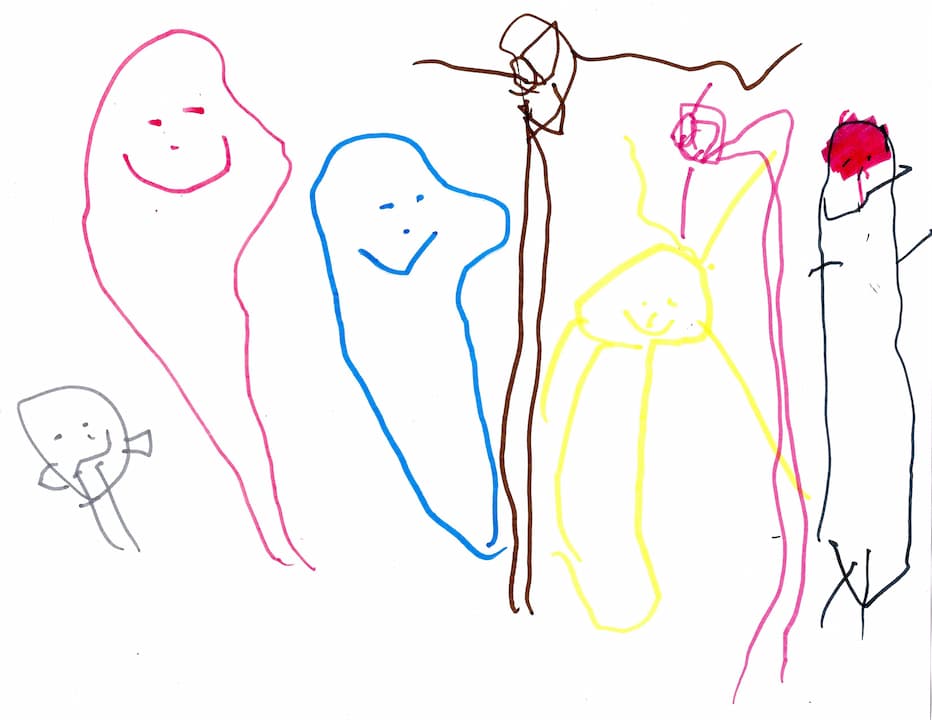 My son's artwork