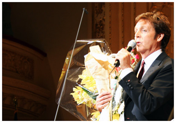 Paul McCartney at Carnegie Hall